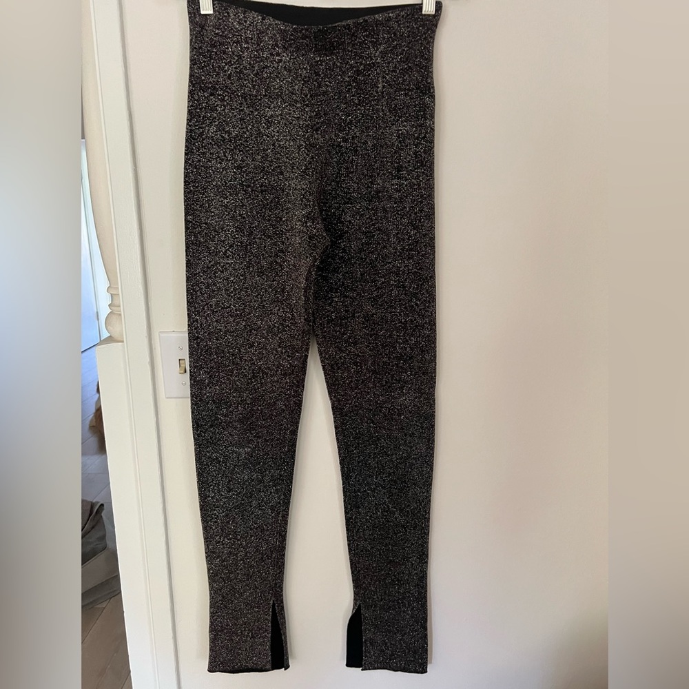 Worn Once Zara Stretch Glitter Pants